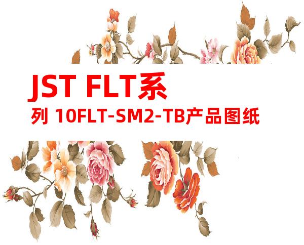 JST FLT系列 10FLT-SM2-TB产品图纸